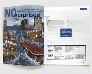 Design & art direction of Stronger magazine, the ALARM Journal by Nick McKay. Housing feature spread.
