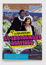 Branding, design & art direction of brochure for Quintin Kynaston School re-engagement programme by Nick McKay. Cover design