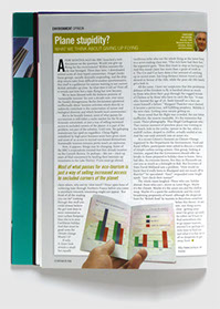 Design of Britain Today magazine by Nick McKay, environment feature