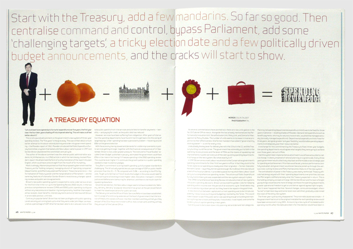 Design & art direction of Whitepaper magazine by Nick McKay. Shortlisted for Best Designed Business Magazine at the MDA. Treasury feature