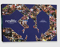 Design & art direction of Reallife magazine by Nick McKay for the SKS Swaminarayan Temple, East London. Cover.